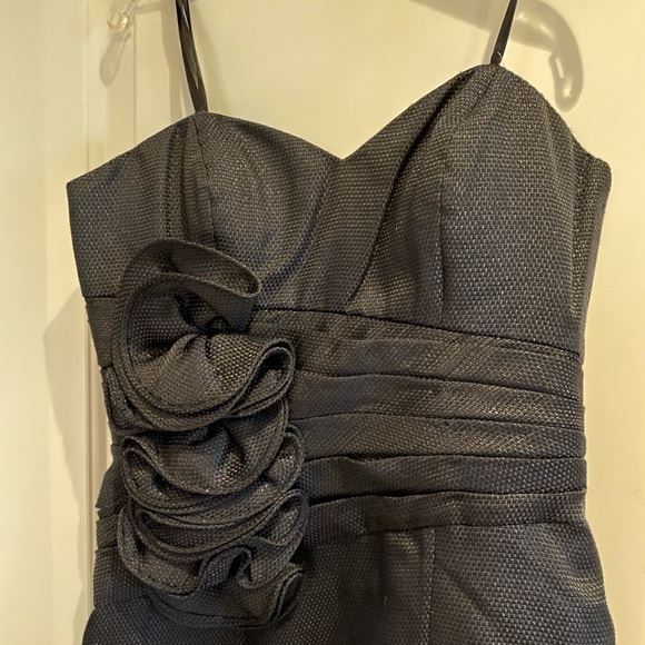 Jovani Short Navy Dress - Picture 6 of 9